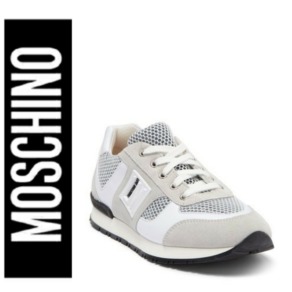 love moschino tennis shoes